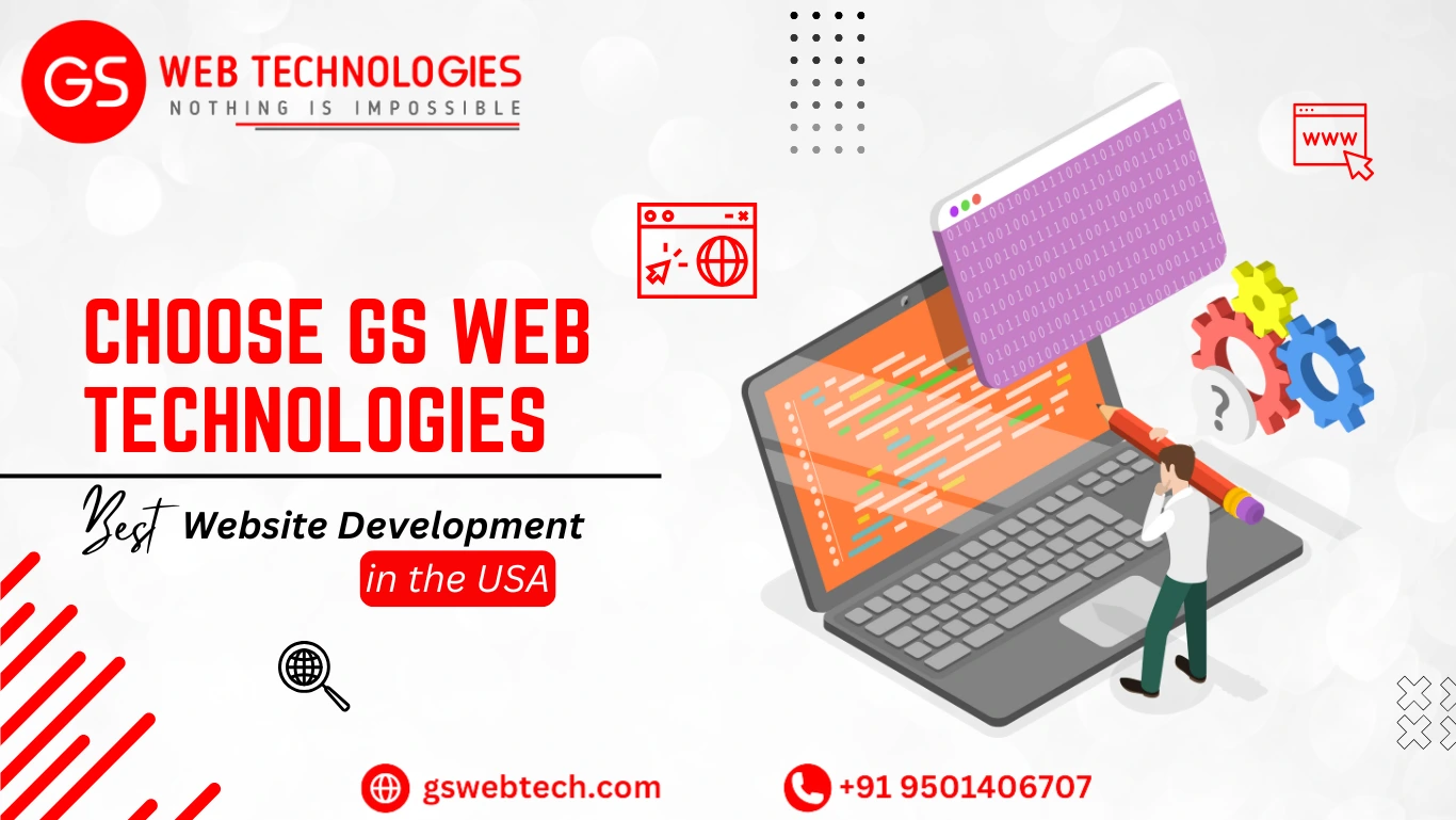 Top Website Development Services USA | GS Web Tech